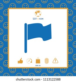 Flag icon symbol