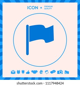 Flag icon symbol