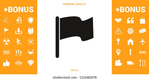 Flag icon symbol