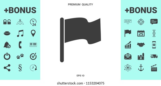 Flag icon symbol
