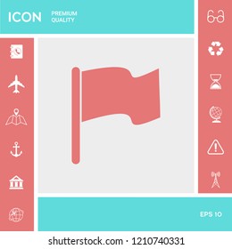 Flag icon symbol