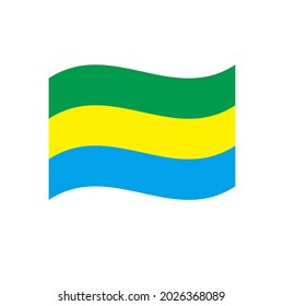 Flag icon symbol illustration on white background