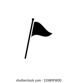 Flag icon template design isolated on white background. vector illustration.