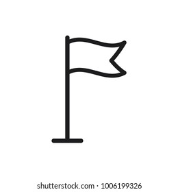flag icon in trendy flat style, flag symbol 