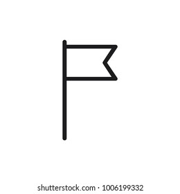 flag icon in trendy flat style, flag symbol 