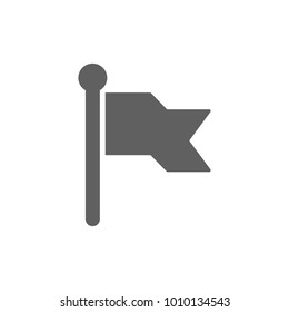 Flag icon in trendy flat style isolated on white background. Symbol for your web site design, logo, app, UI. Vector illustration, EPS