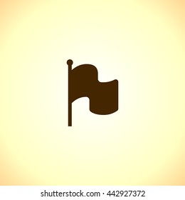 Flag icon vector