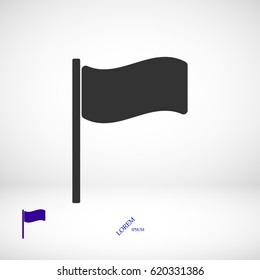 flag icon, vector best flat icon, EPS