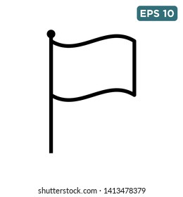 flag icon vector design template