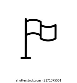 flag icon vector design trendy