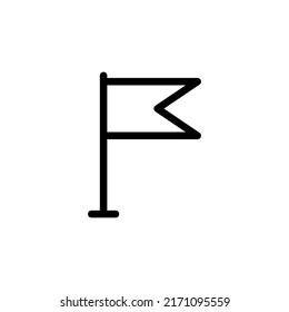 flag icon vector design trendy