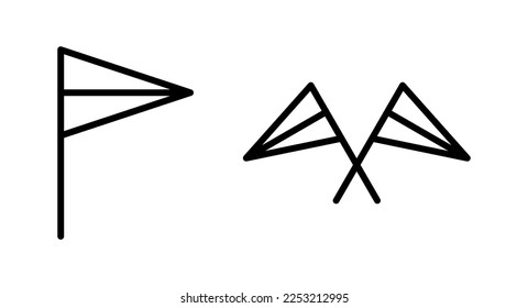 Ilustración vectorial de icono de marca. Mapa del pin de ubicación de Gps. Símbolo del marcador de ubicación.