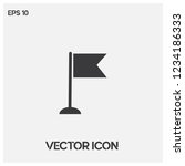 Flag icon vector illustration isolated on white background.Ui/Ux.Premium quality.