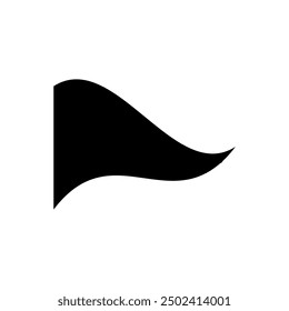Flag icon vector on white background