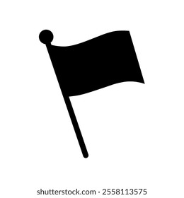 flag icon vector on white background