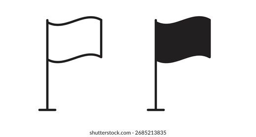 Flag icon vector sign symbol