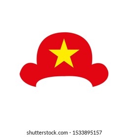 flag icon vector star state