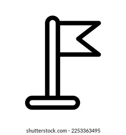 Ilustración de diseño del símbolo del vector de indicador