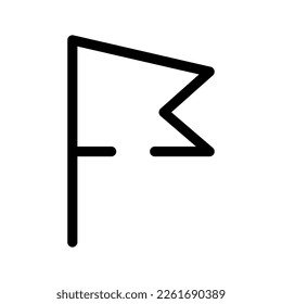 Flag Icon Vector Symbol Design Illustration