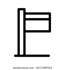 Flag Icon Vector Symbol Design Illustration