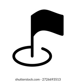 Vektorsymbol-Design-Illustration für Flaggen
