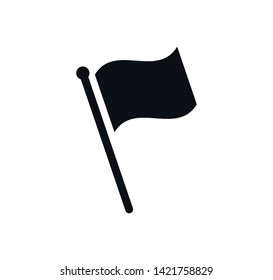 Flag icon vector symbol and sign illustration