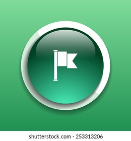 flag icon website mark map sign symbol element