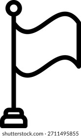 Icono de la bandera para su proyecto