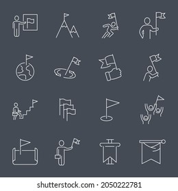 flag icons set. flag pack symbol vector elements for infographic web