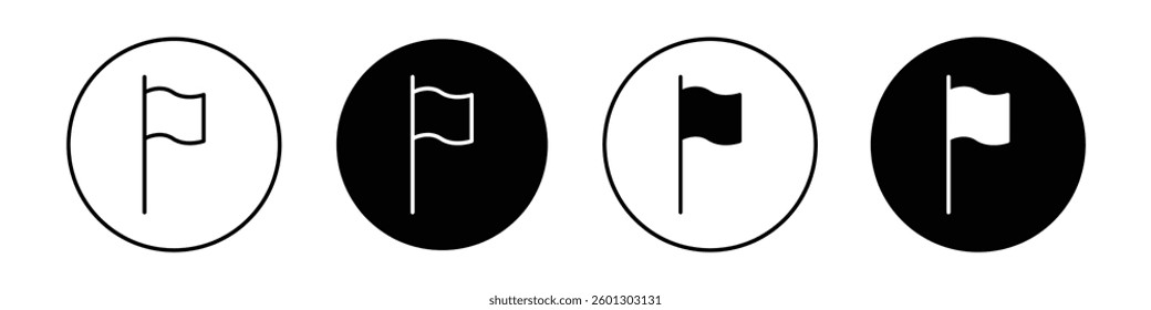 Flag icons vectors graphics collection