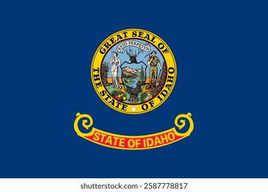 Flag of Idaho, 3:2 Format, Idaho Flag