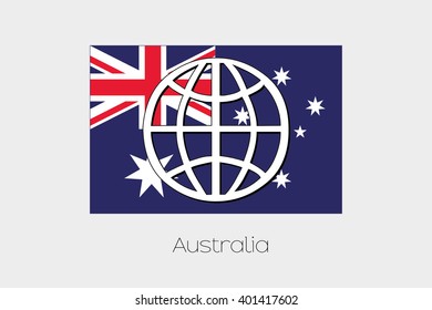 A Flag Illustration of Australia