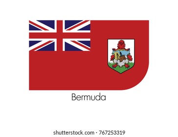A Flag Illustration of Bermuda