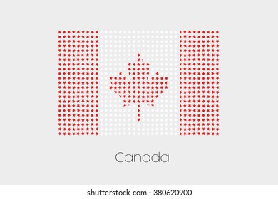 A Flag Illustration of Canada