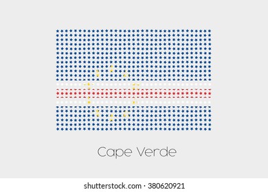 A Flag Illustration of Cape Verde
