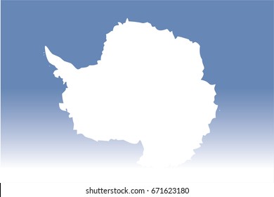 A Flag Illustration of the country of Antartica