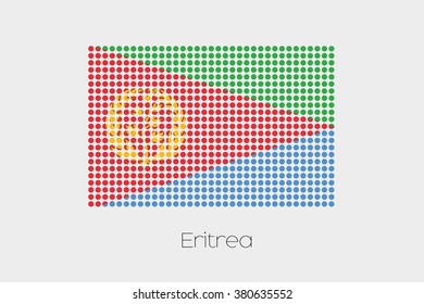 A Flag Illustration of Eritrea