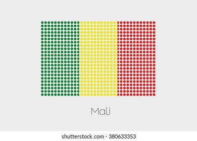 A Flag Illustration of Mali