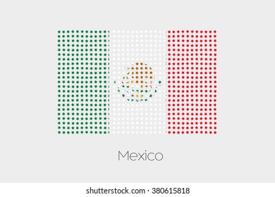A Flag Illustration of Mexico