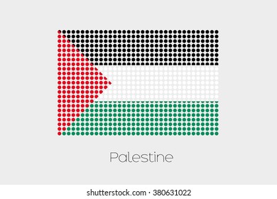 A Flag Illustration of Palestine