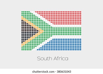 A Flag Illustration of South Africa