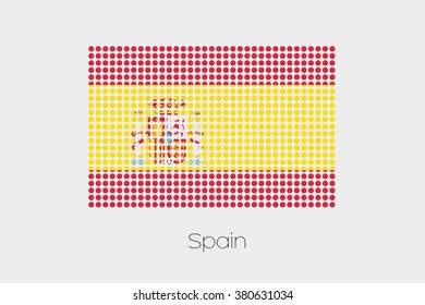 A Flag Illustration of Spain