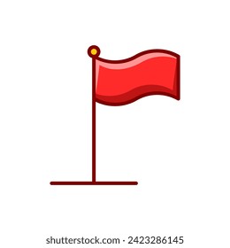 Flag illustration. Vector flag. Flag icon