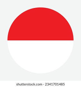 Premium Vector  Vector and hex code nation flag of indonesia