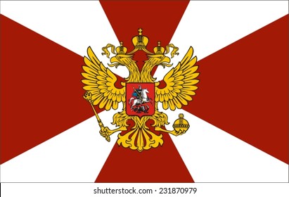 Flag of internal troops of Russia