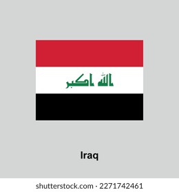 ilustración de vector aislado del Iraq