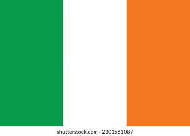 Flag of Ireland. Ireland flag