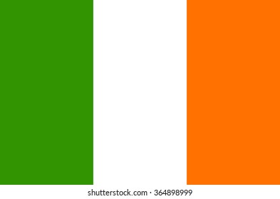 Flag of Ireland - vector