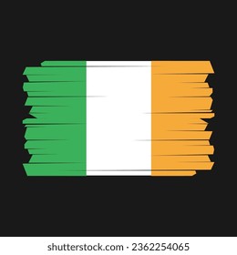 Flag of Ireland Vector Illustration