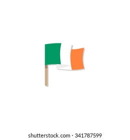 Flag of Ireland, vector illustration